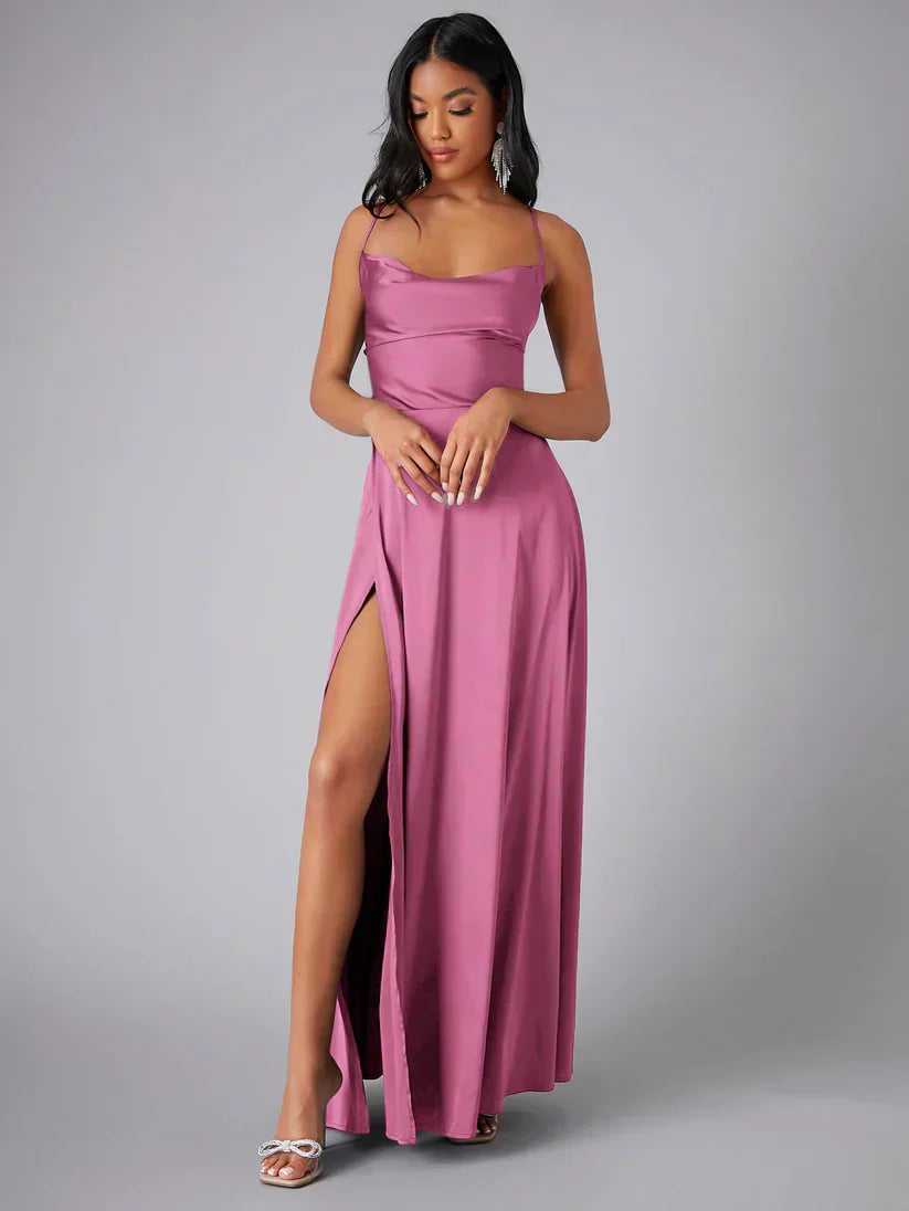 Alvaree – Maxi abito elegante in raso