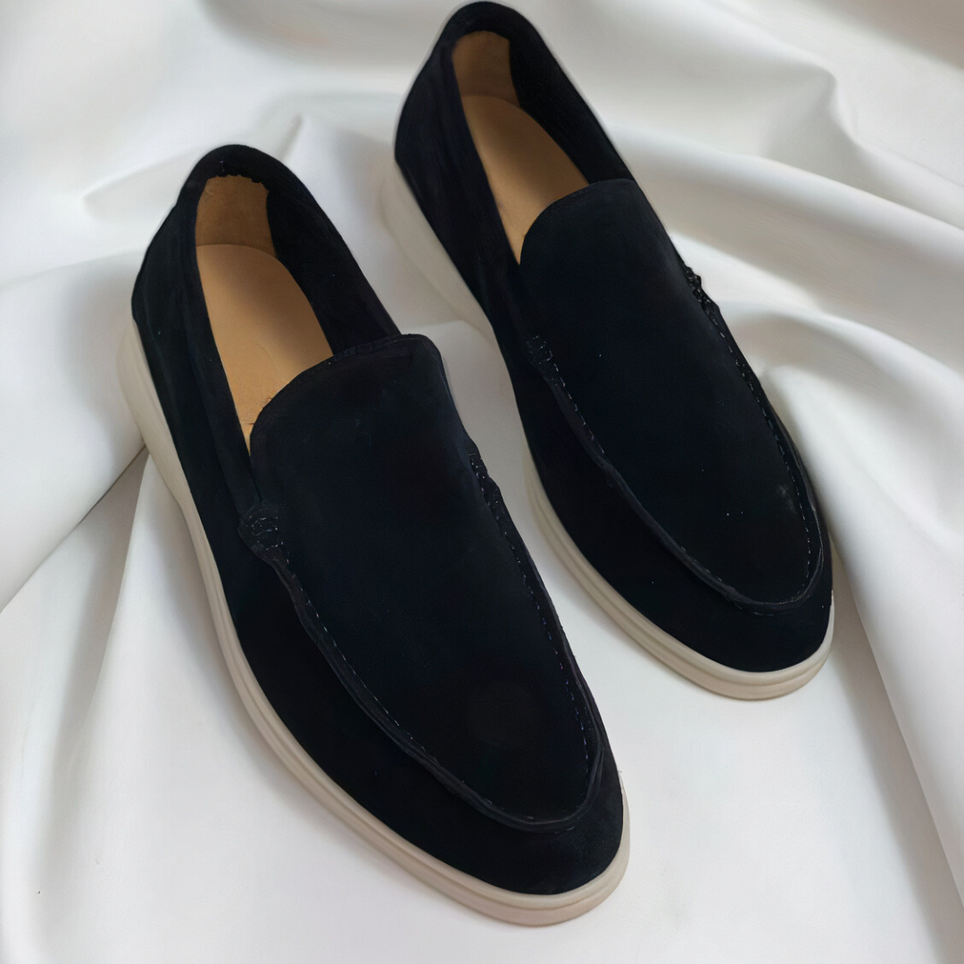 Gio - Mocassini da uomo in pelle vintage