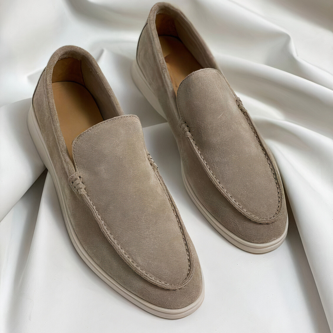 Gio - Mocassini da uomo in pelle vintage