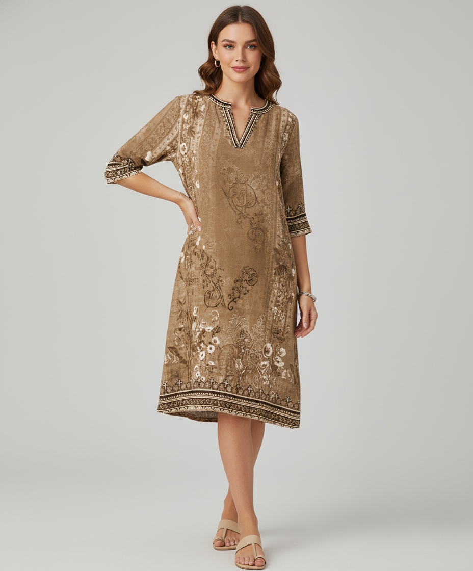 LILY - Miniabiti con stampa floreale retr