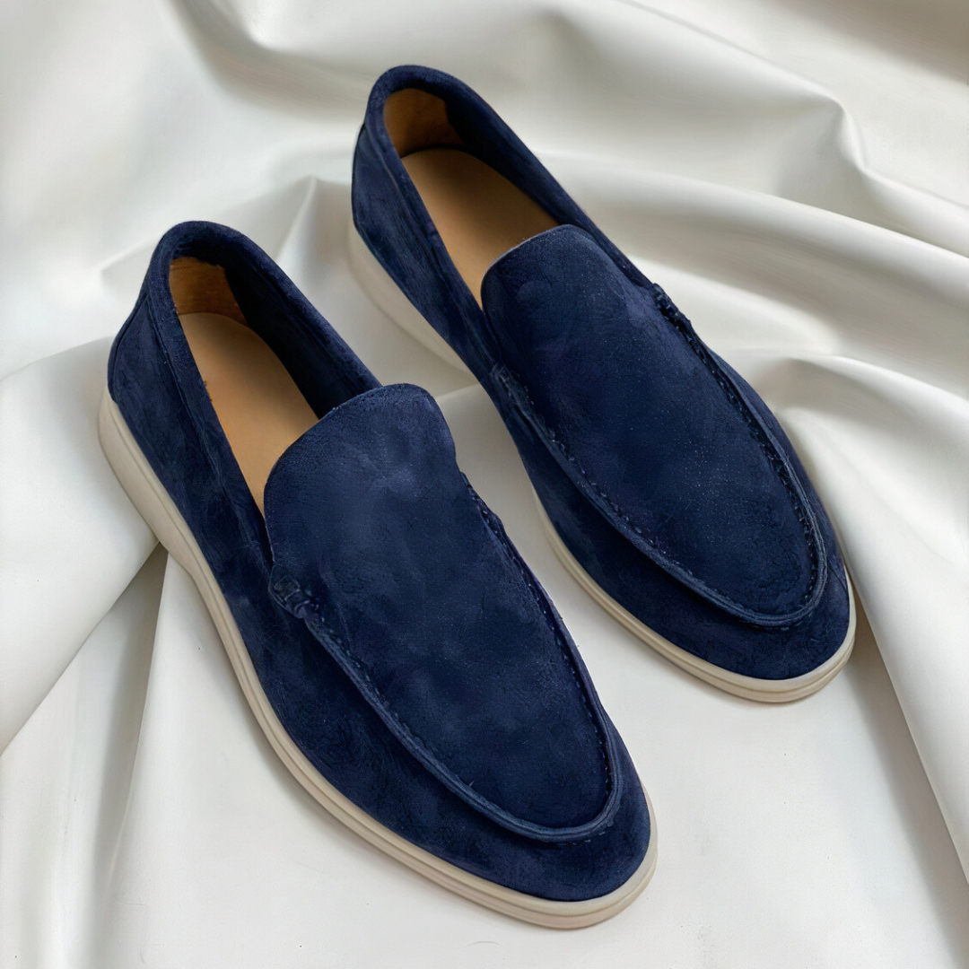 Gio - Mocassini da uomo in pelle vintage