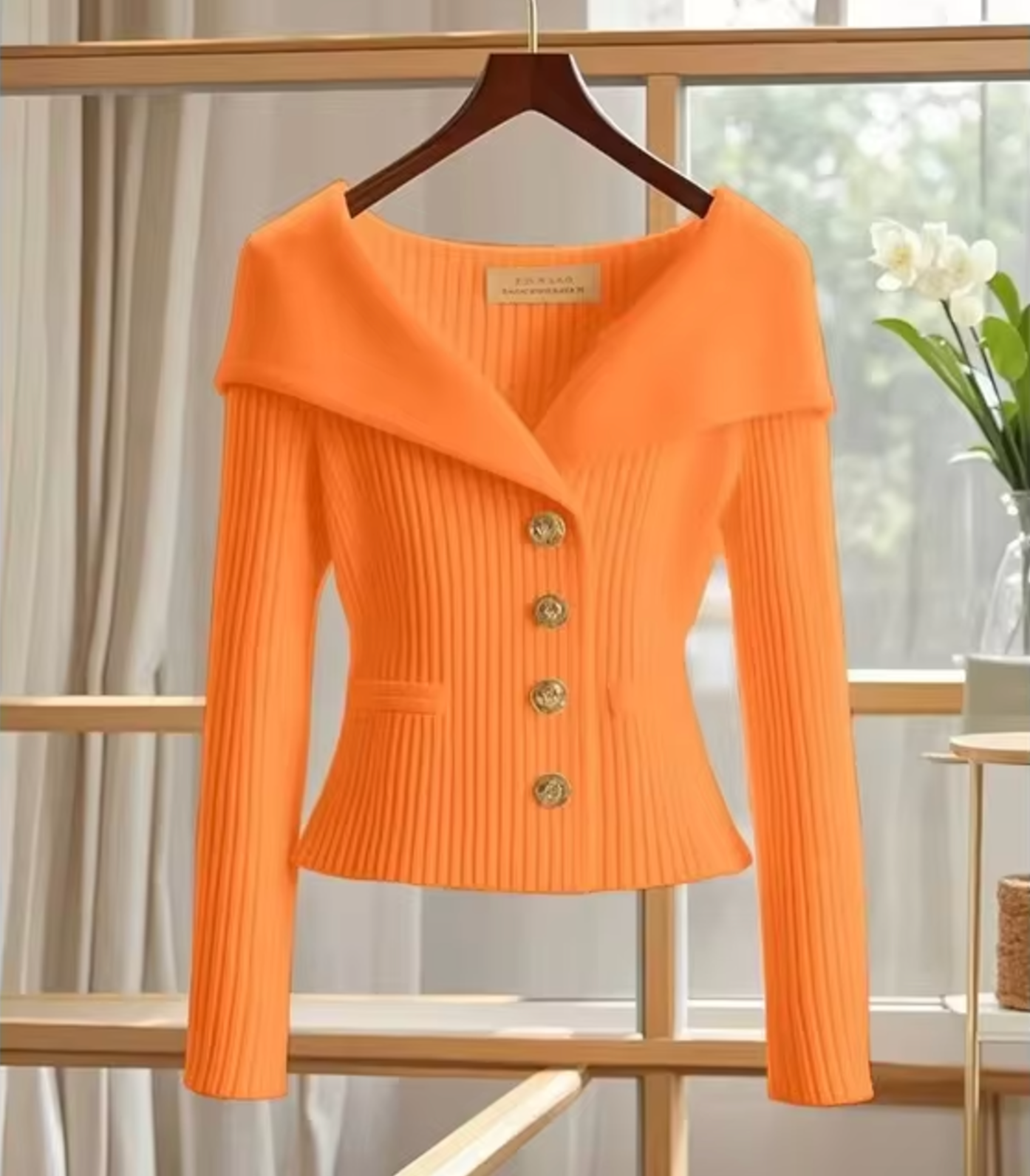 Haven - Cardigan corto lavorato a maglia
