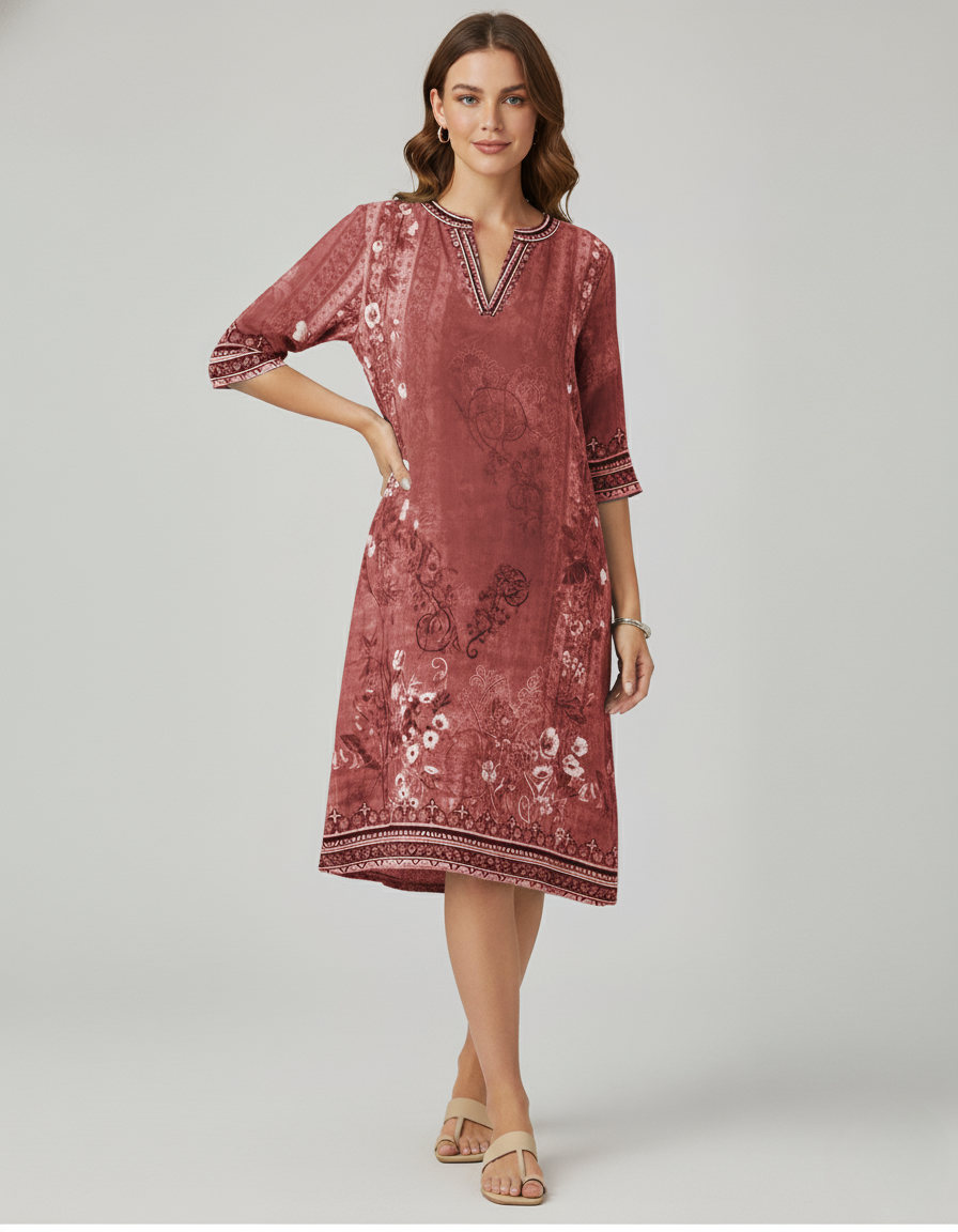 LILY - Miniabiti con stampa floreale retr