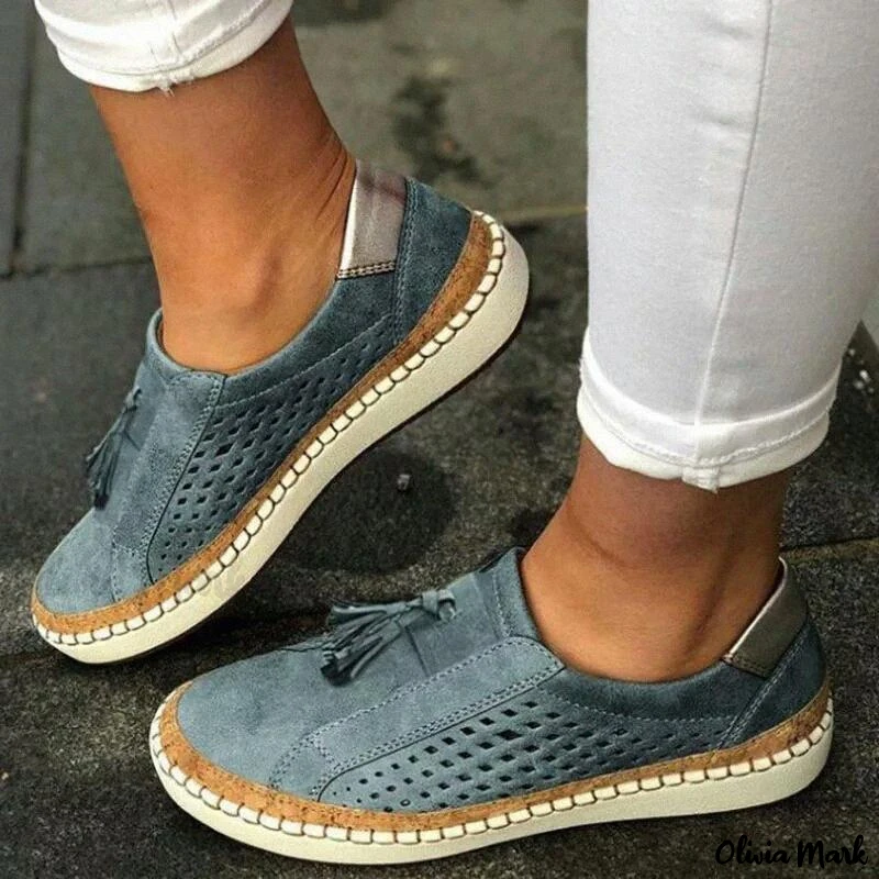 Mocassini con nappe: slip-on casual ed eleganti con tacco basso
