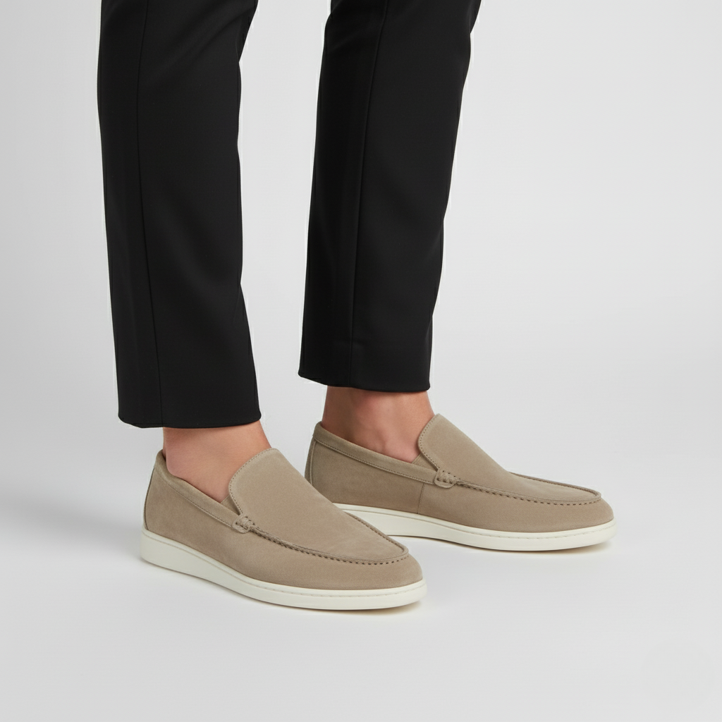 Gio - Mocassini da uomo in pelle vintage