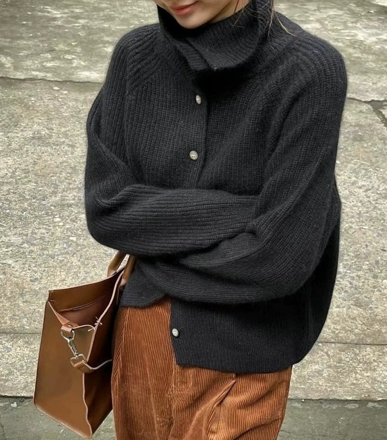 Heike – Maglia dolcevita in lana e cashmere