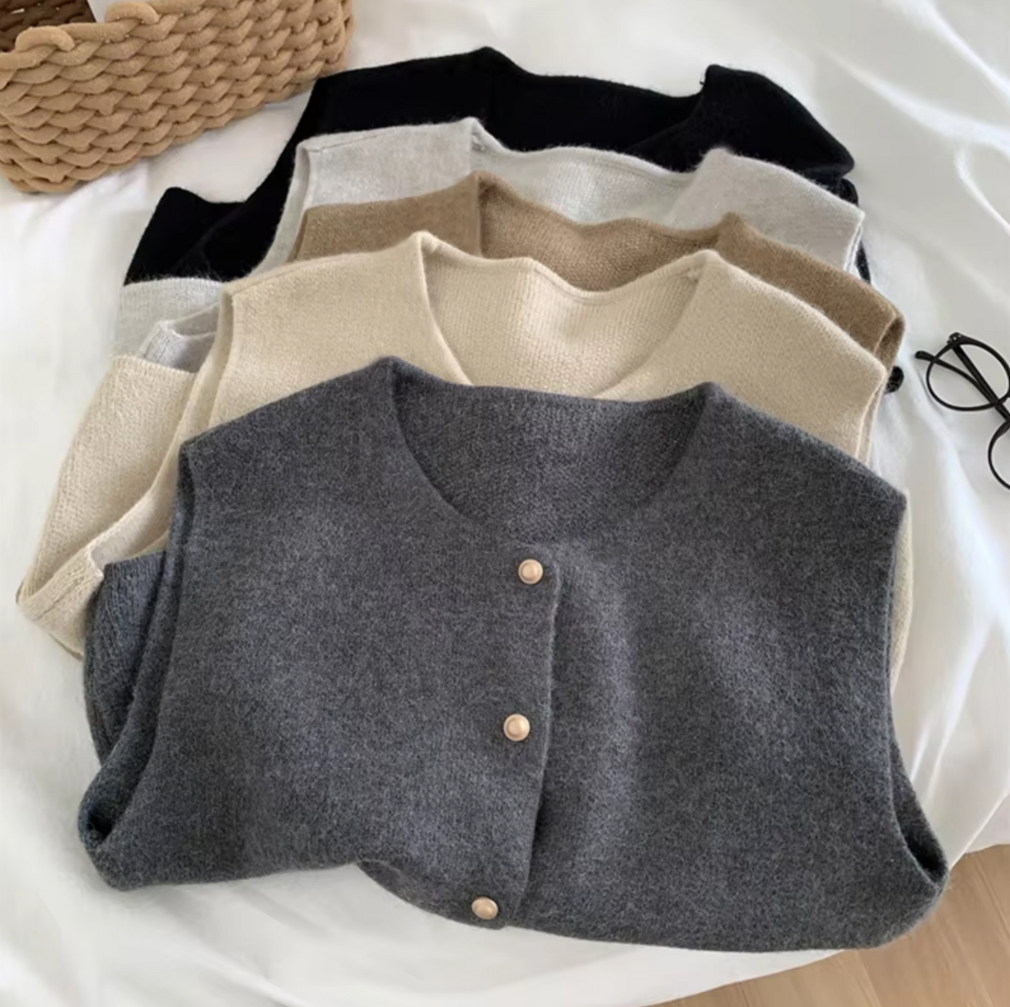 Annabeth – Gilet senza maniche in maglia