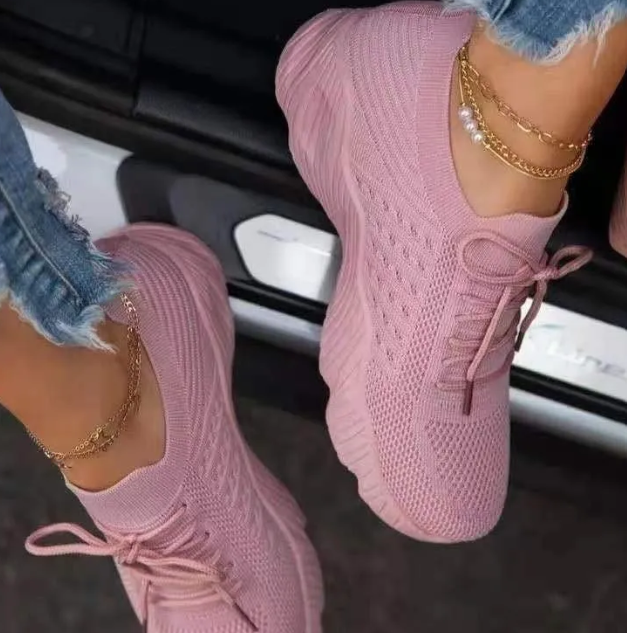 Priscilla - Scarpe da ginnastica ortopediche in rete per donn
