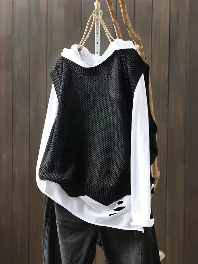 Mia – maglione con collo rotondo