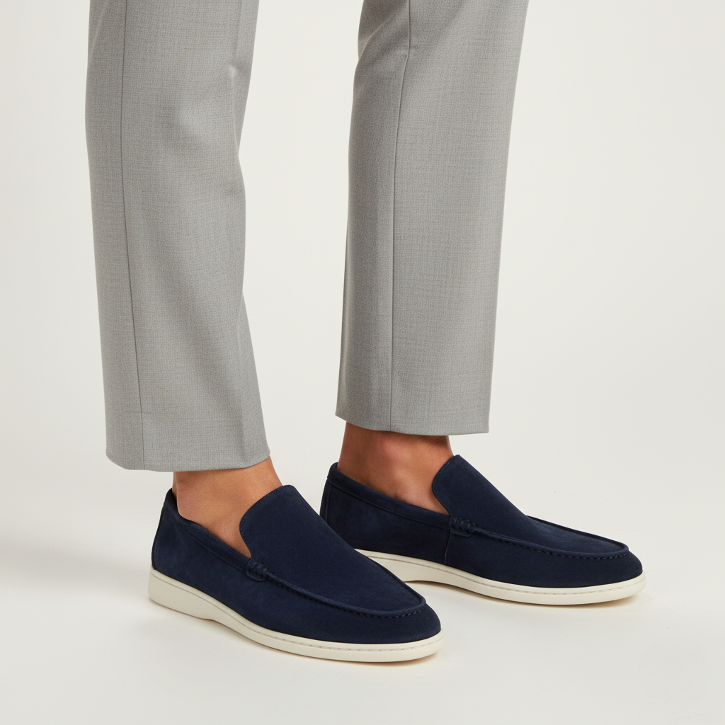 Gio - Mocassini da uomo in pelle vintage