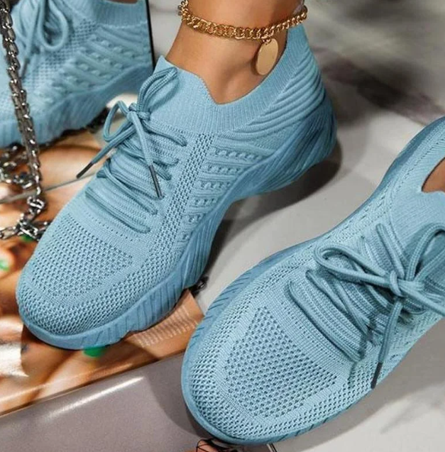 Priscilla - Scarpe da ginnastica ortopediche in rete per donn