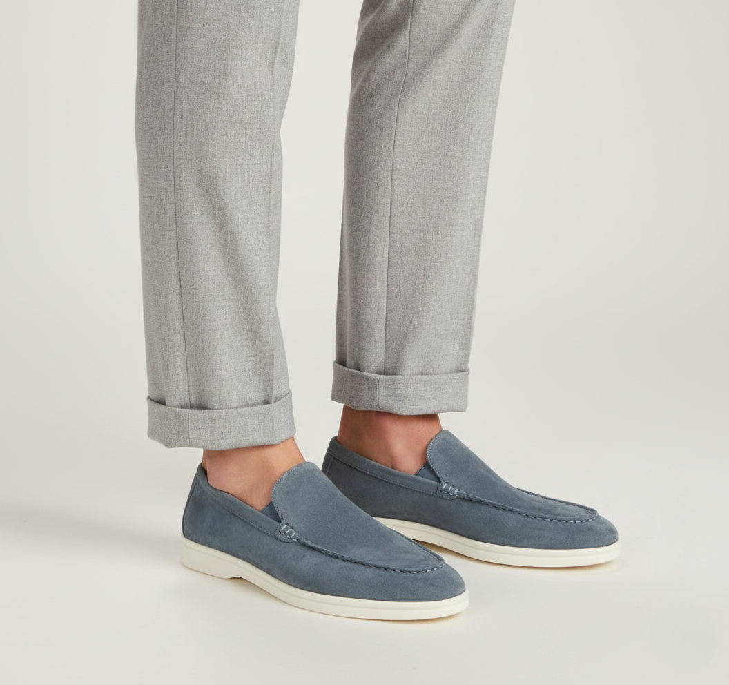 Gio - Mocassini da uomo in pelle vintage