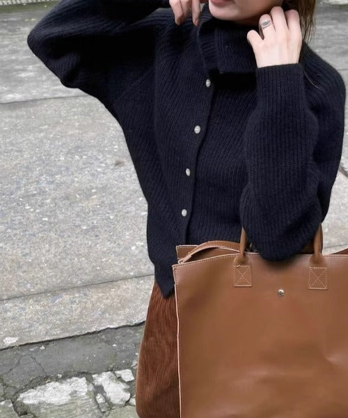 Heike – Maglia dolcevita in lana e cashmere