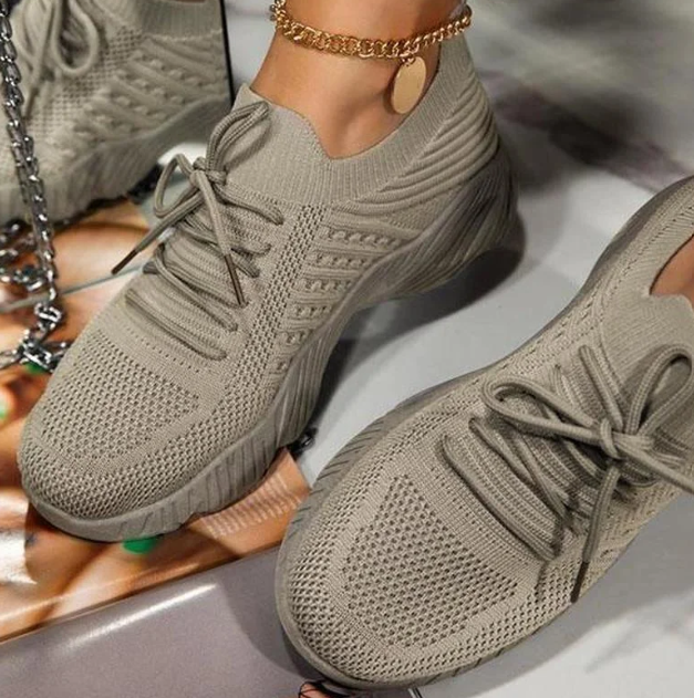 Priscilla - Scarpe da ginnastica ortopediche in rete per donn
