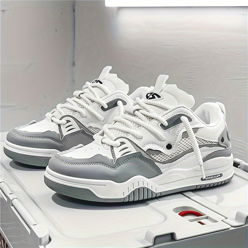 Hanz - Scarpe da ginnastica casual con motivo geometrico