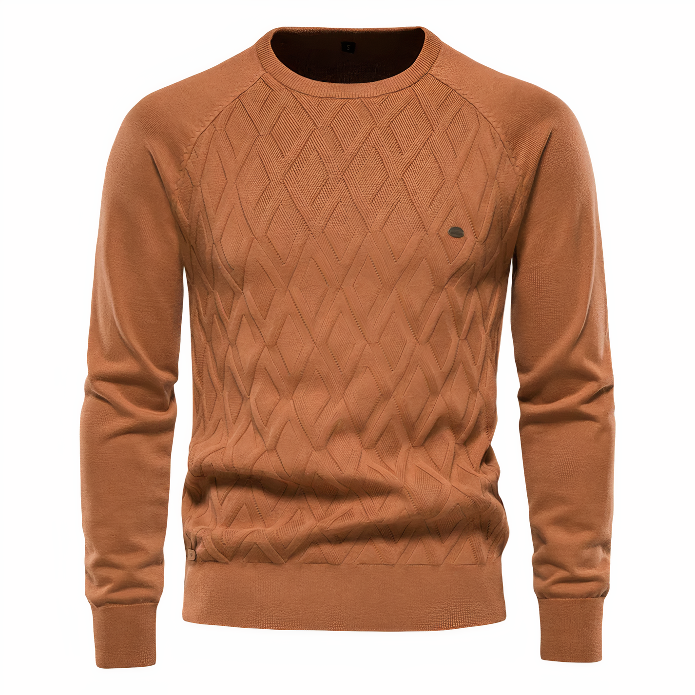 Maglia da uomo con motivo a rombi - Adam