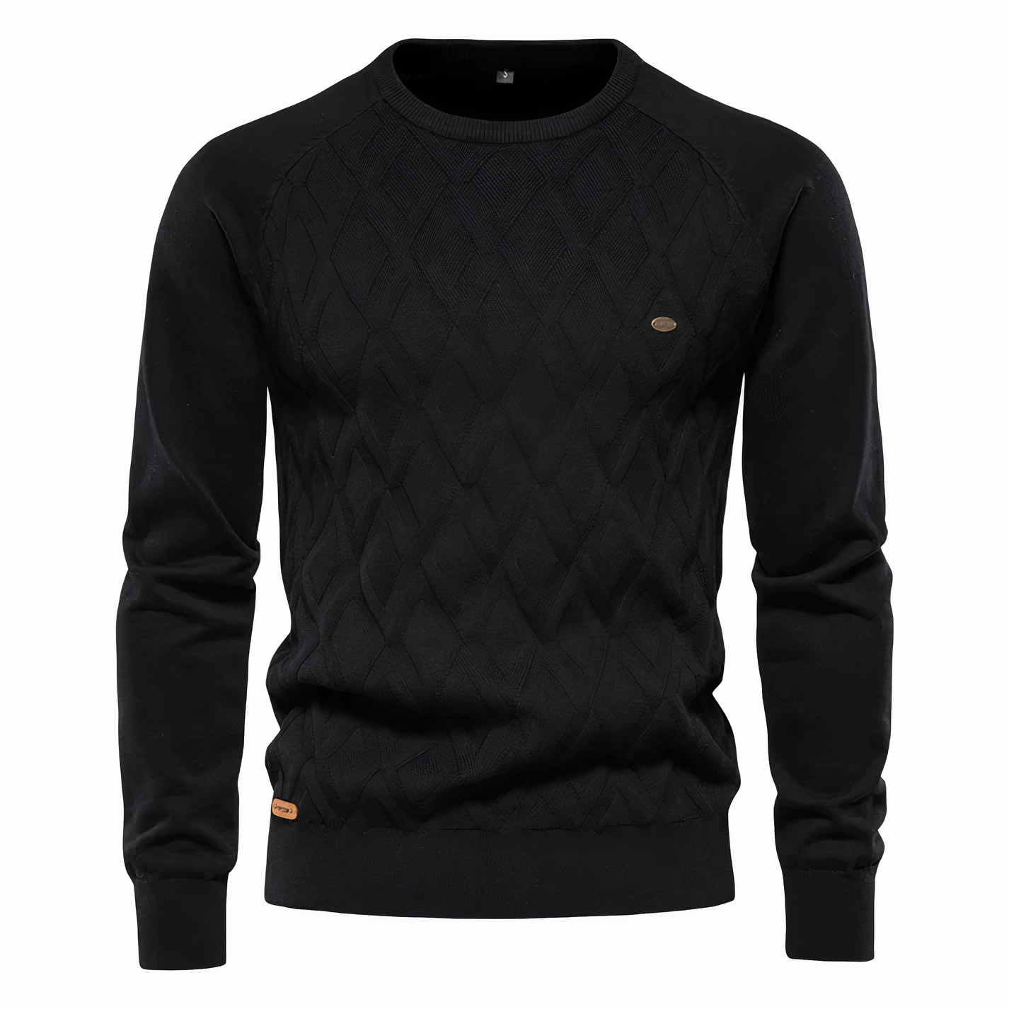 Maglia da uomo con motivo a rombi - Adam
