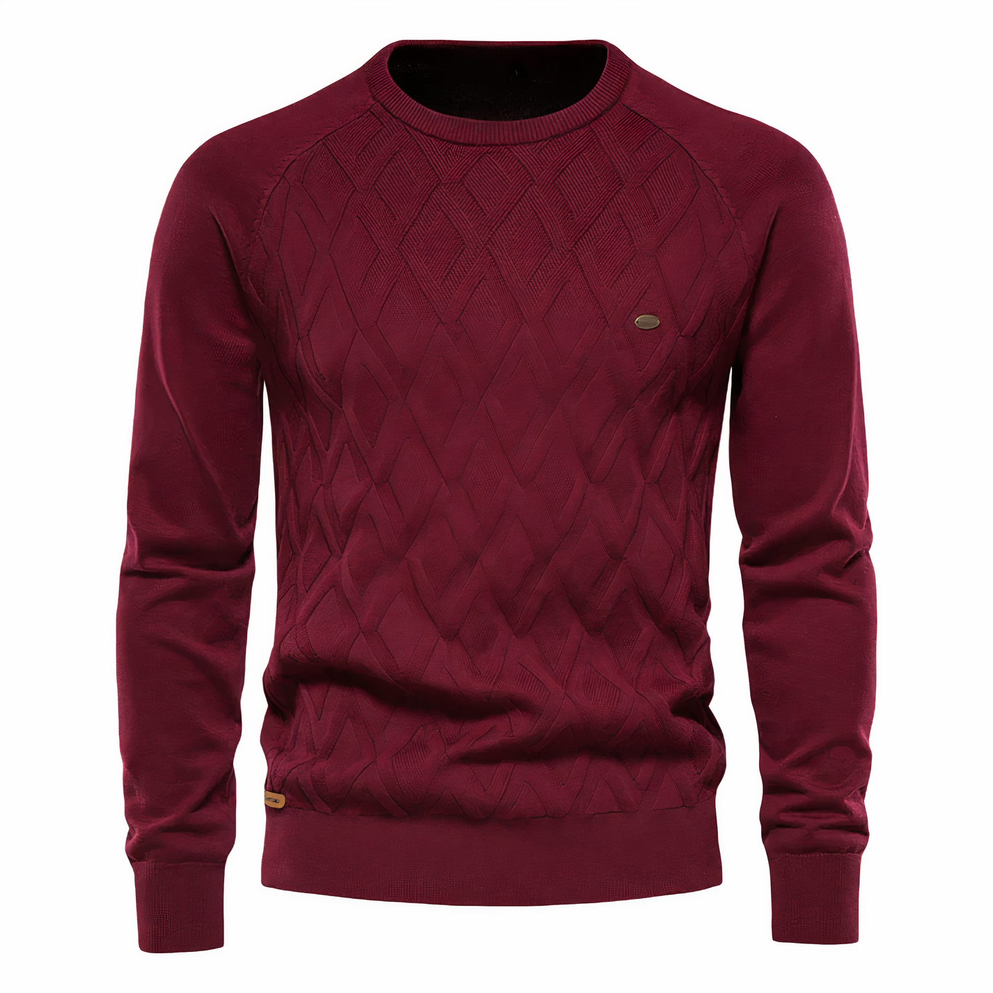 Maglia da uomo con motivo a rombi - Adam