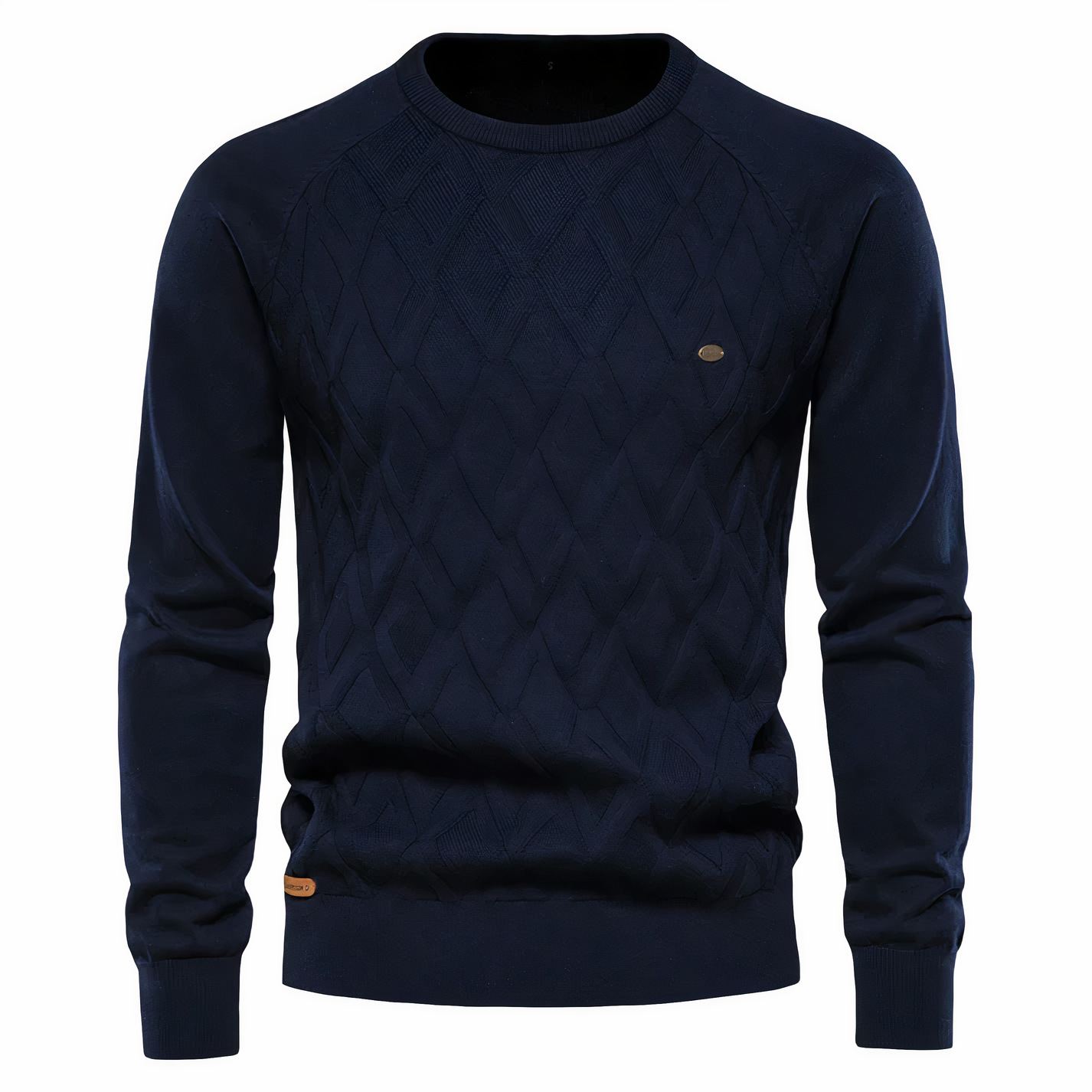 Maglia da uomo con motivo a rombi - Adam