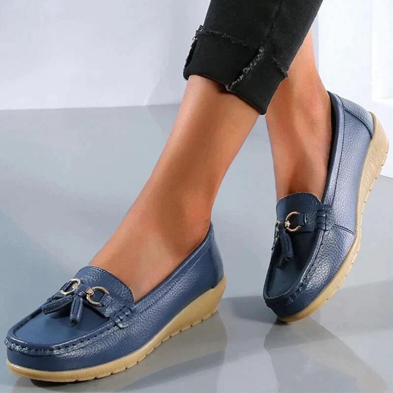 Amy - Mezze scarpe ortopediche in pelle