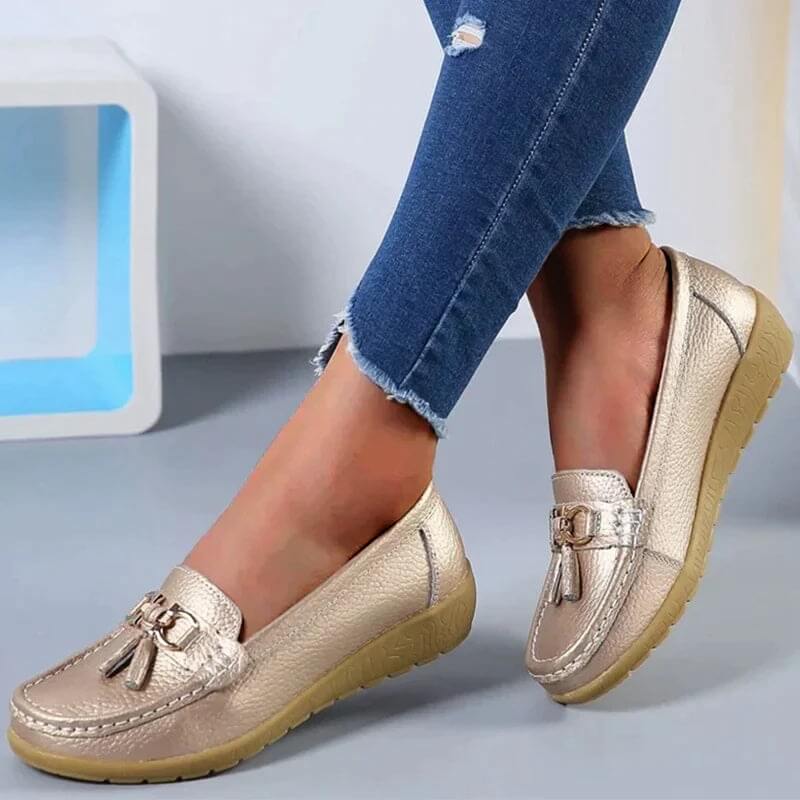 Amy - Mezze scarpe ortopediche in pelle