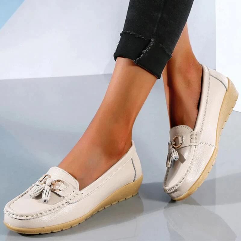 Amy - Mezze scarpe ortopediche in pelle