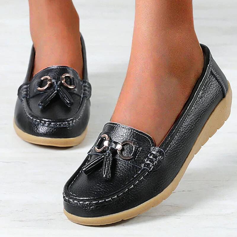Amy - Mezze scarpe ortopediche in pelle