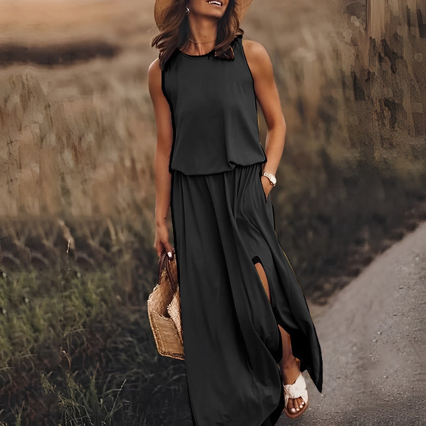 JONNA - Abito elegante e colorat
