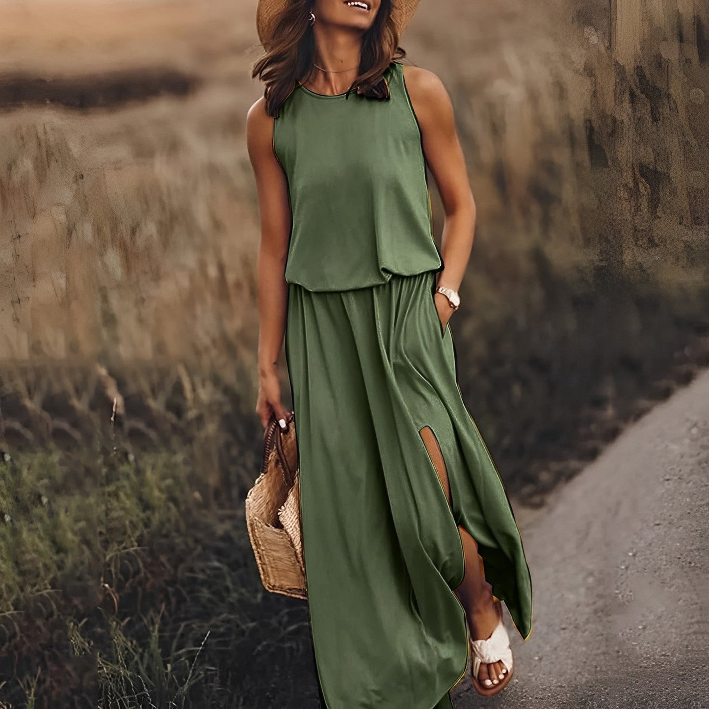 JONNA - Abito elegante e colorat