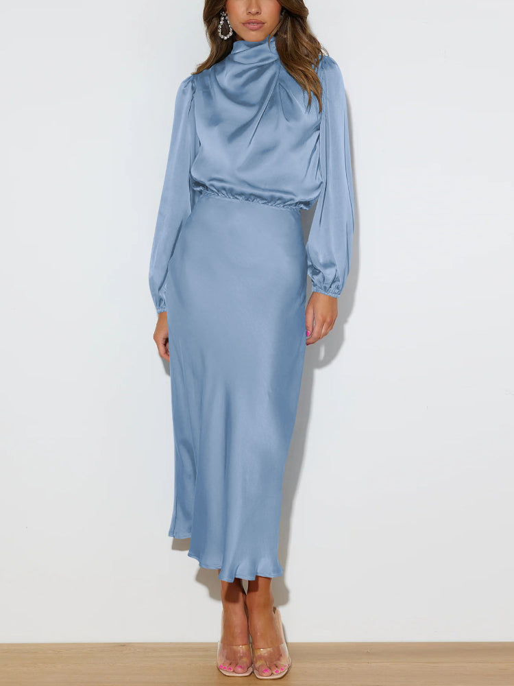 Audra - Abito elegante a maniche lunghe