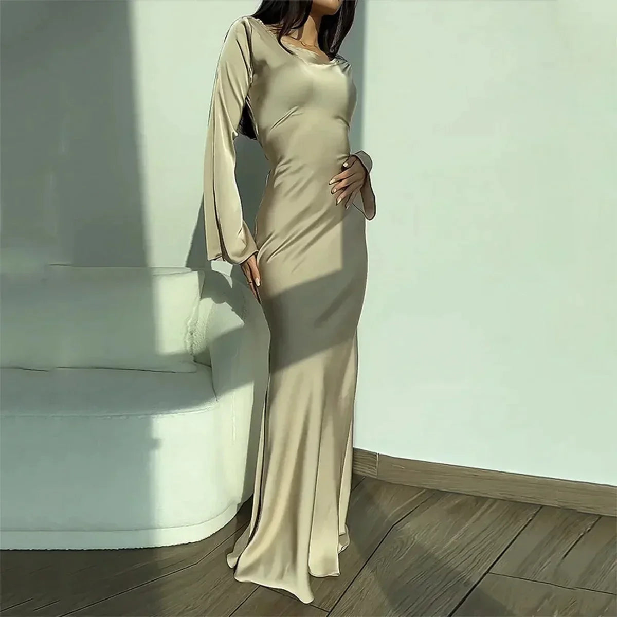 Harriet - Abito elegante a maniche lungh