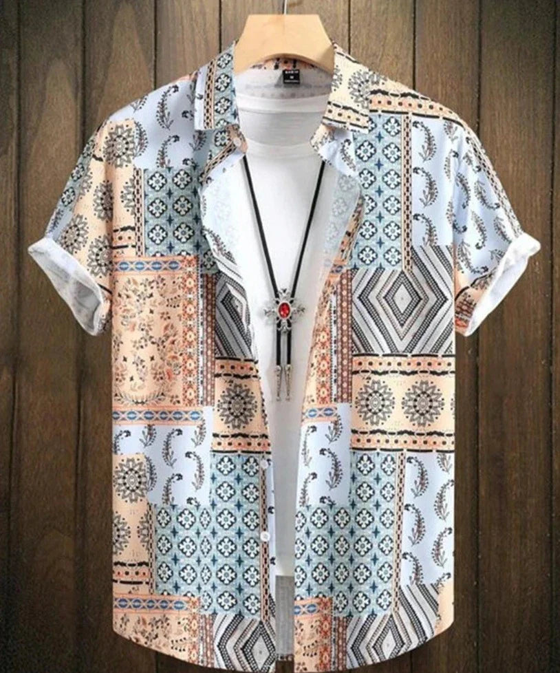 Henry - Camicie hawaiane vintage da uom