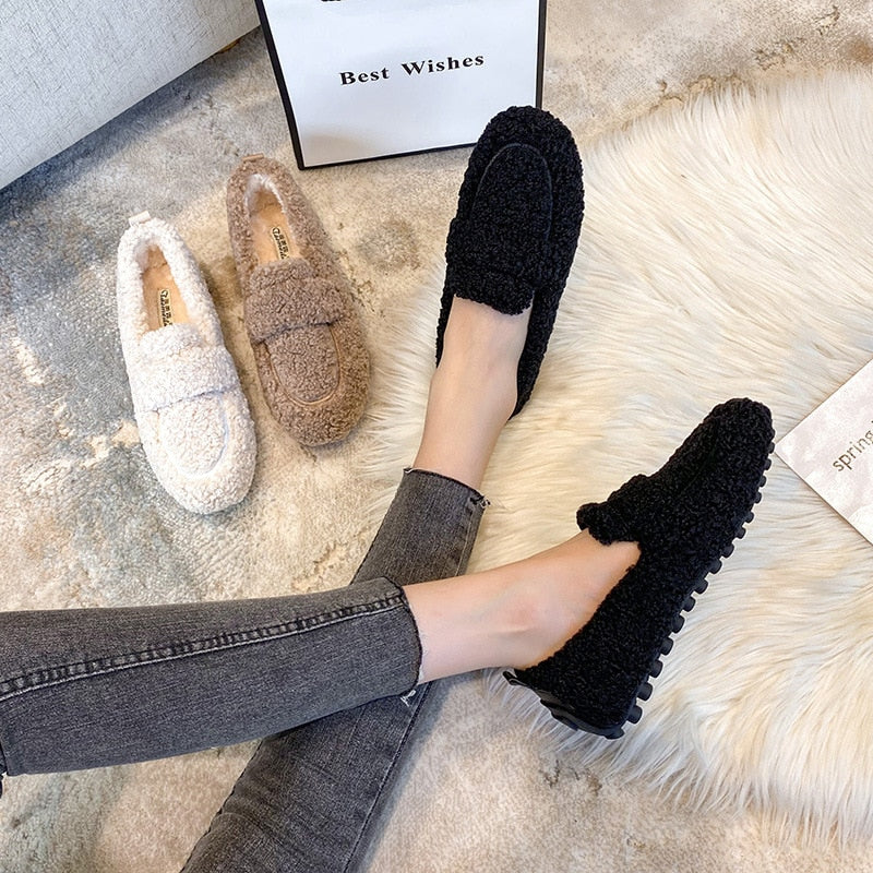 Azida - Scarpe pantofolaie in peluch