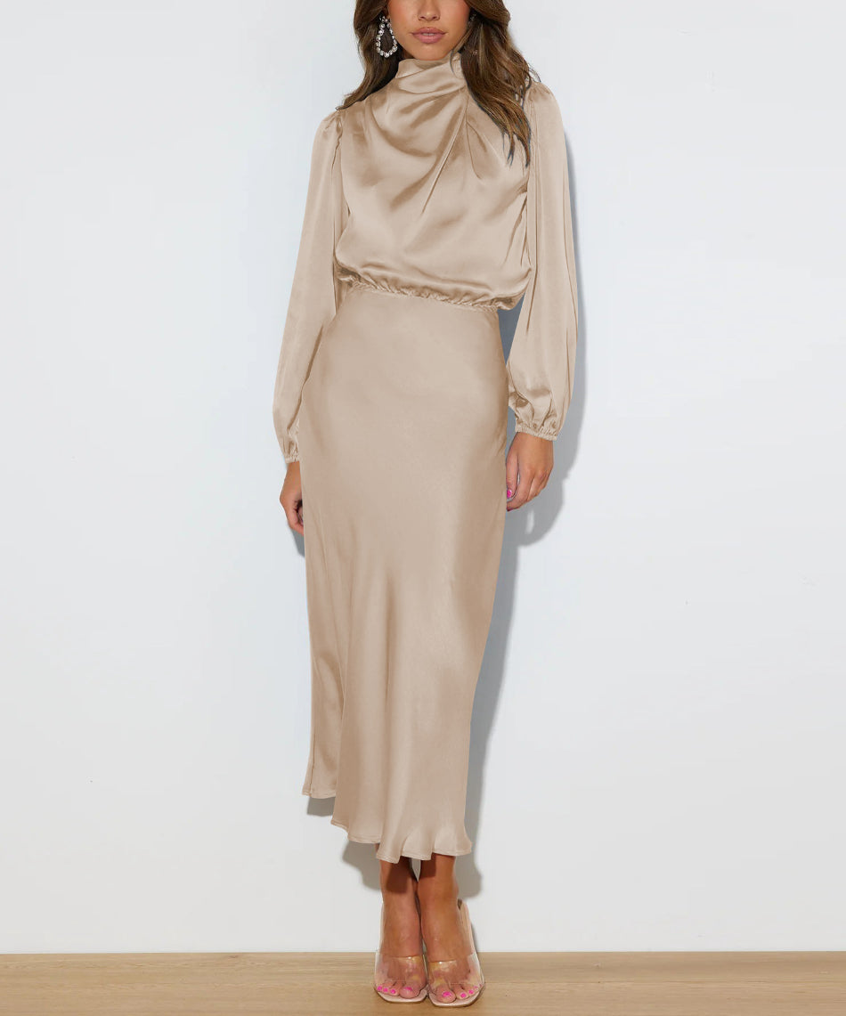 Audra - Abito elegante a maniche lunghe