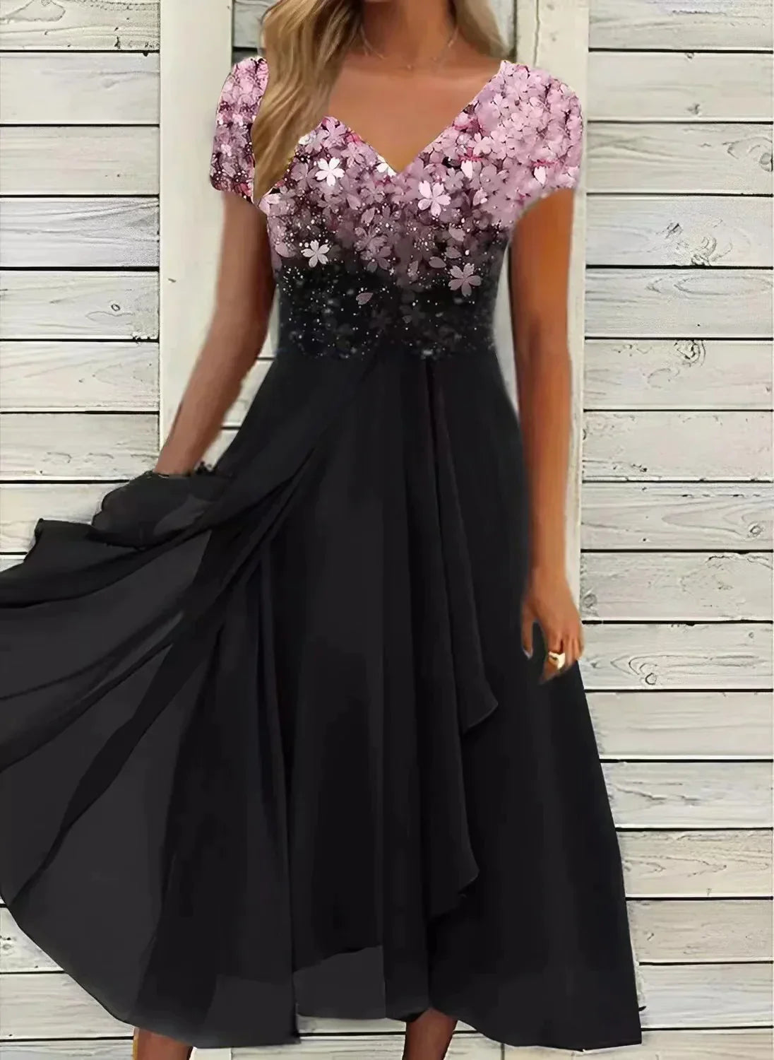 Adrienne - Abito in chiffon da donna