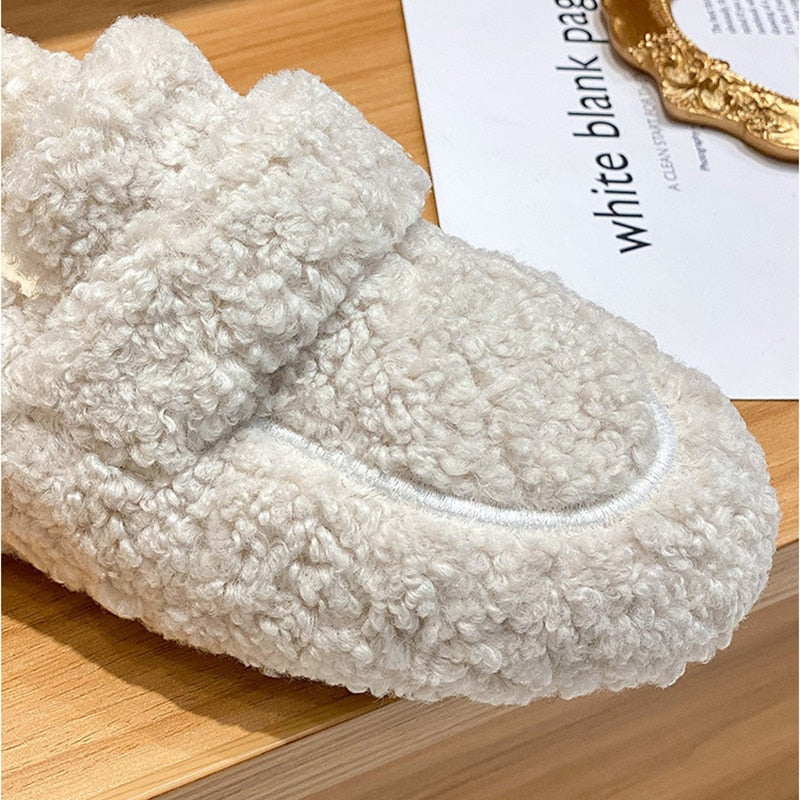 Azida - Scarpe pantofolaie in peluch