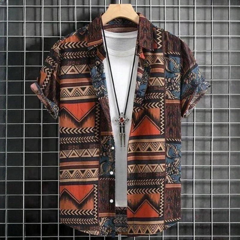 Henry - Camicie hawaiane vintage da uom