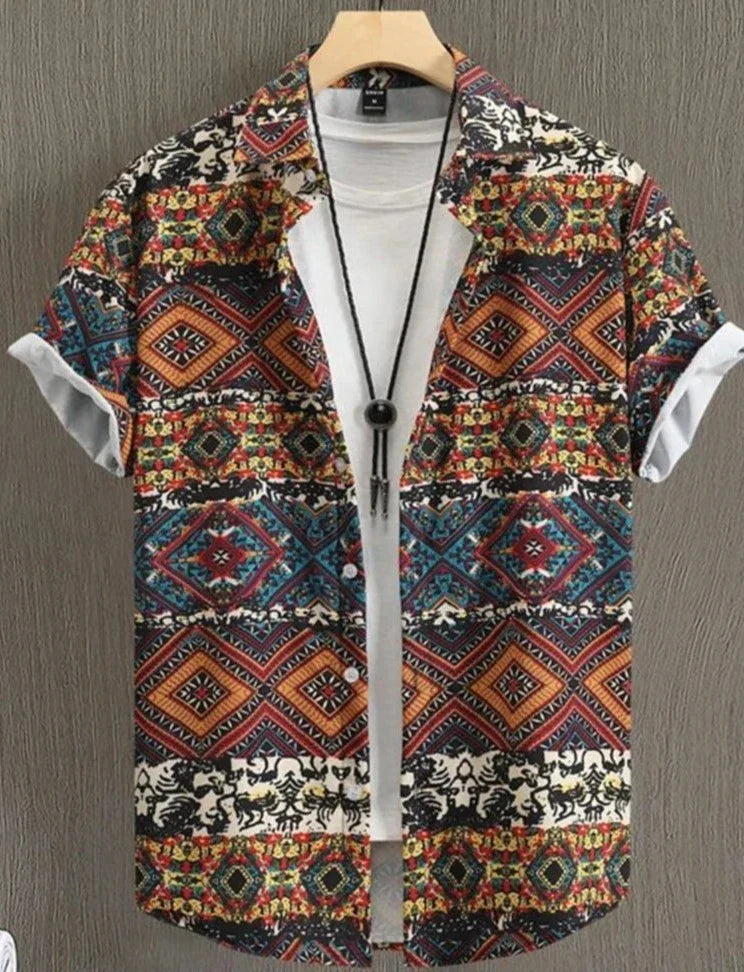Henry - Camicie hawaiane vintage da uom