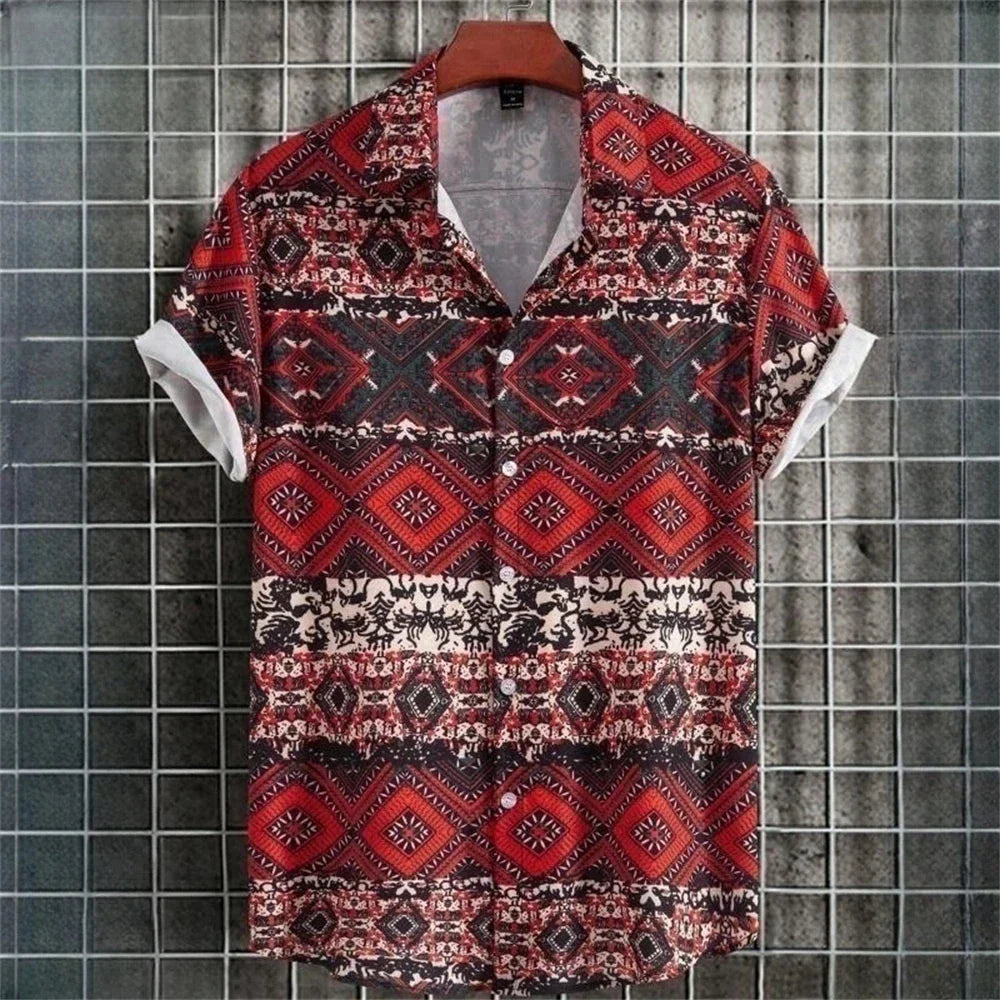 Henry - Camicie hawaiane vintage da uom
