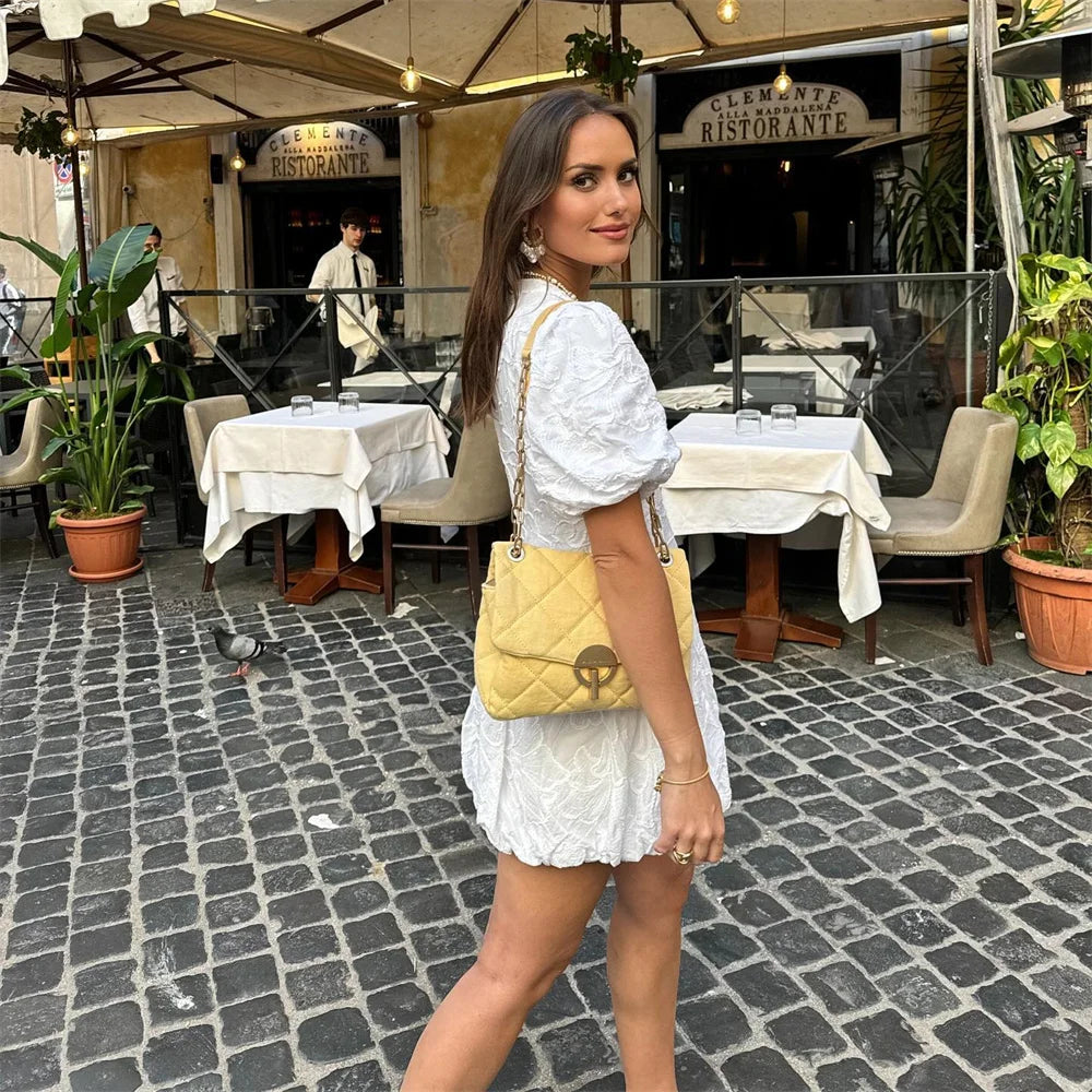 Lydia - Abito bianco elegant