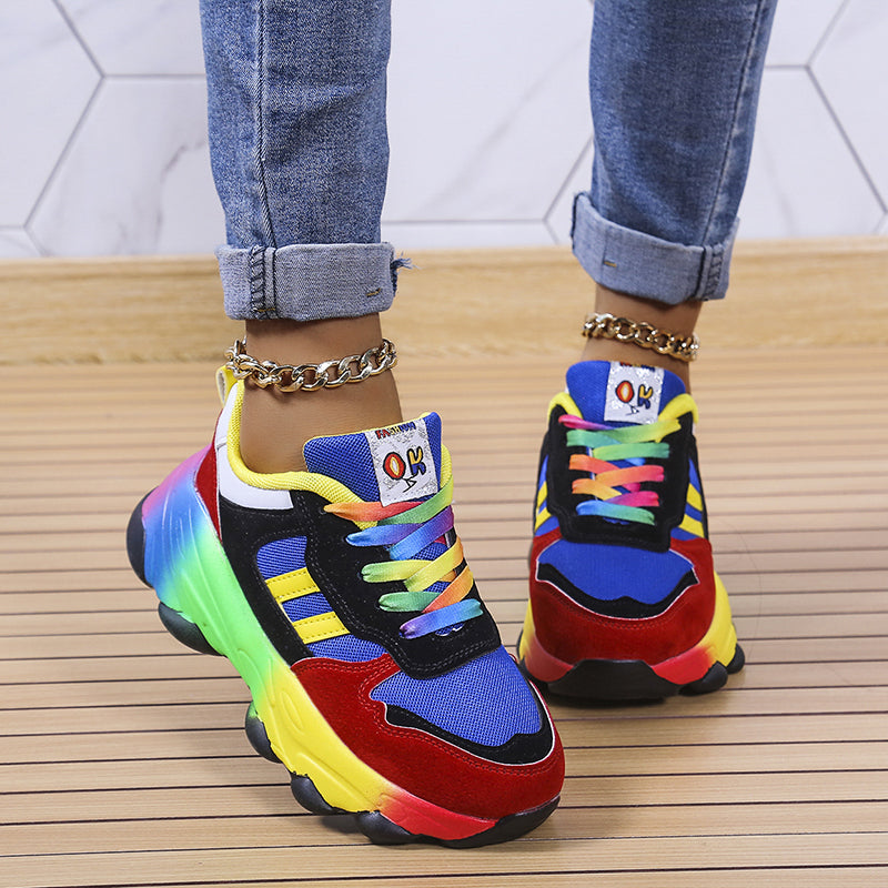 Helen - Scarpe sportive ortopediche colorate con stil