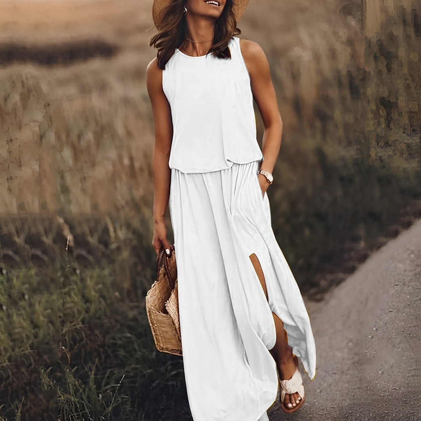 JONNA - Abito elegante e colorat