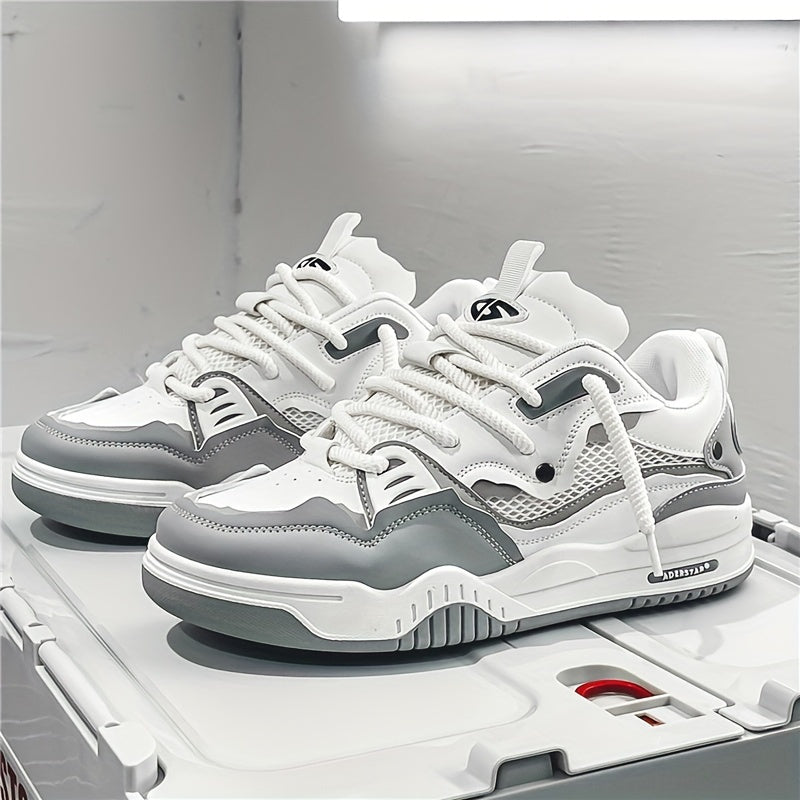 Hanz - Scarpe da ginnastica casual con motivo geometrico
