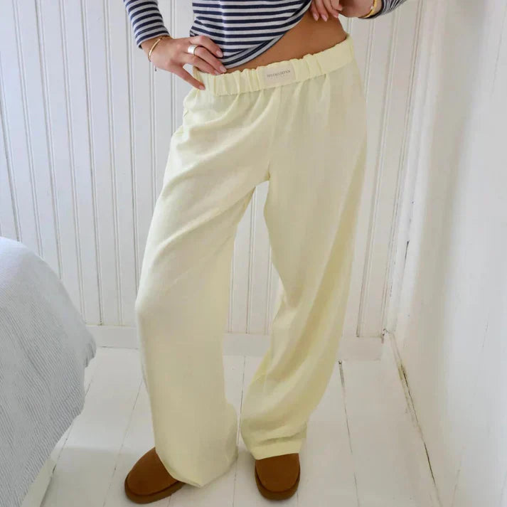 Samantha - Pantaloni in lino