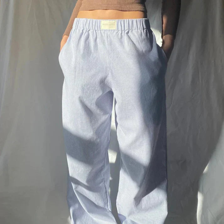 Samantha - Pantaloni in lino