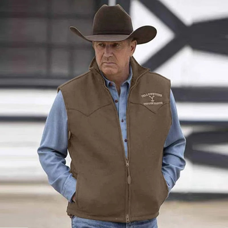 Leonard - Gilet da uomo con zip