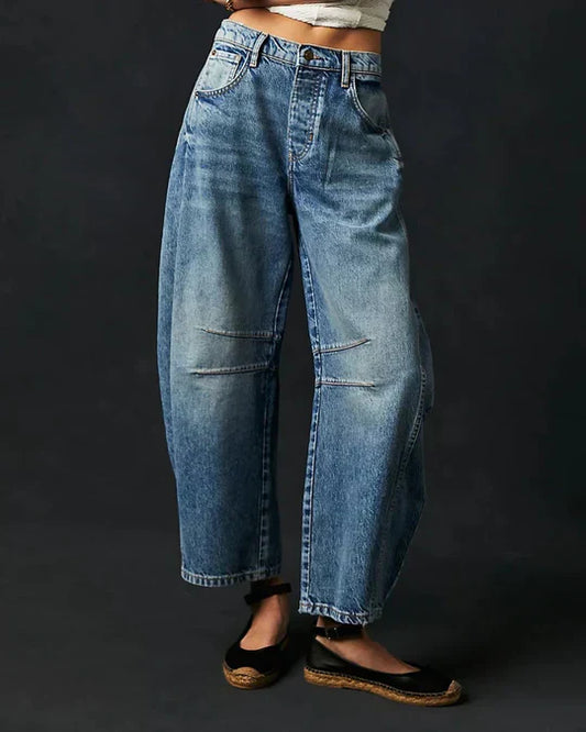 Adeline - Jeans skinny a vita media da donna