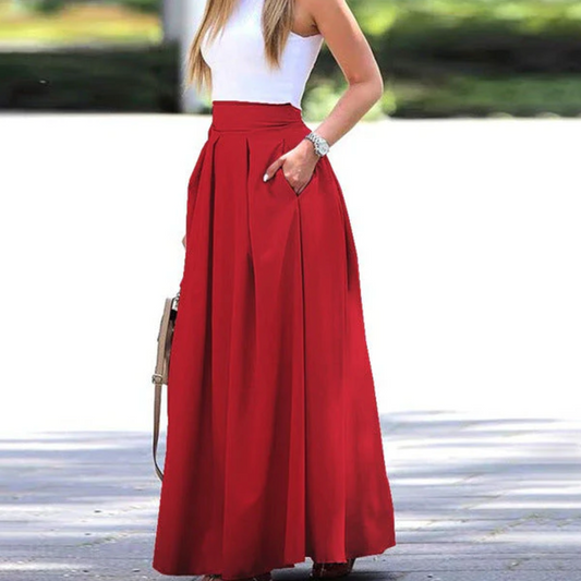 Sadira – Gonna elegante, plissettata e ampia