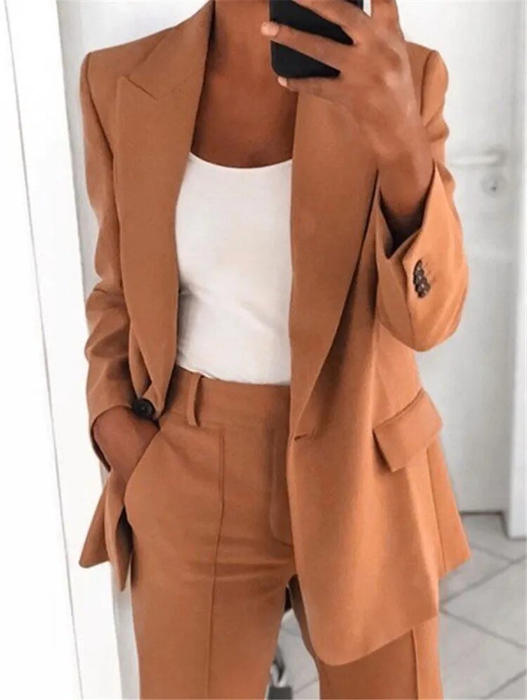 Kelly - Set business elegante [blazer + pantaloni]
