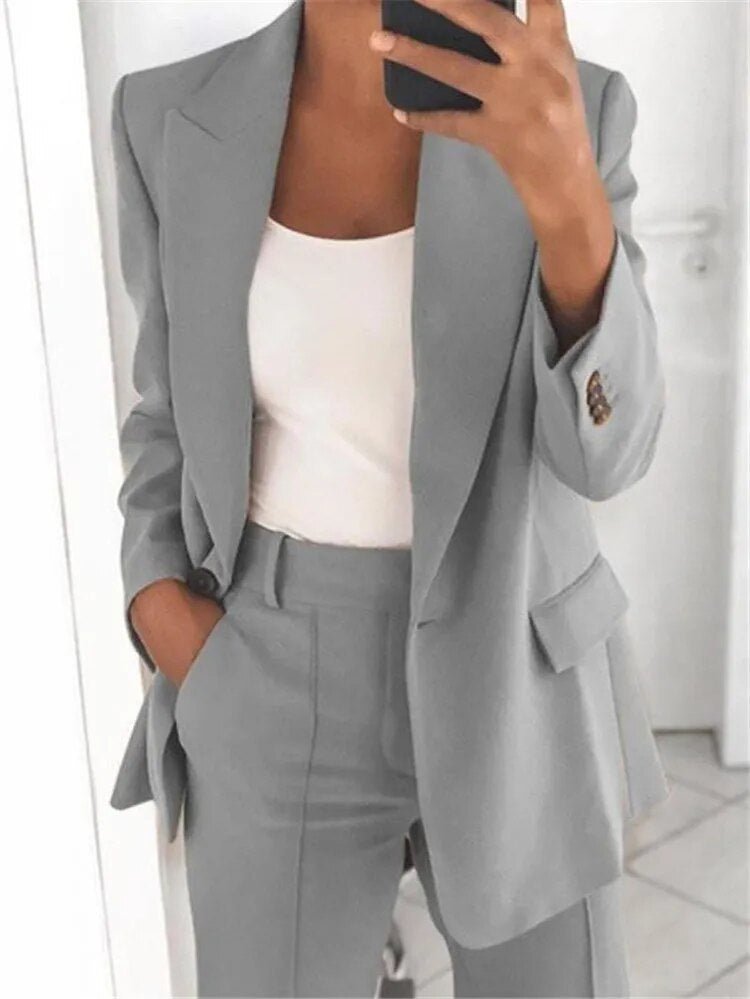 Kelly - Set business elegante [blazer + pantaloni]